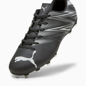 ATTACANTO FG/AG Men's Football Boots, PUMA Black-Silver Mist, extralarge-IND