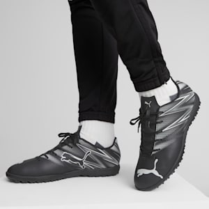 メンズ アタッカント TT サッカー トレーニングシューズ, PUMA Black-Silver Mist, extralarge-JPN