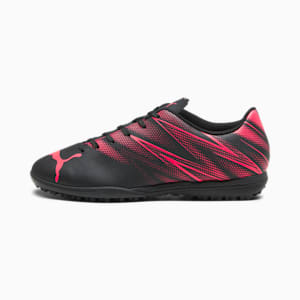ATTACANTO TT Men's Football Boots, PUMA Black-Fire Orchid, extralarge-IND