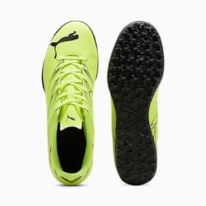 ATTACANTO TT Men's Football Boots, Electric Lime-PUMA Black, extralarge-IND