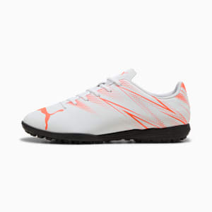 メンズ アタッカント TT サッカー トレーニングシューズ, PUMA White-Glowing Red, extralarge-JPN