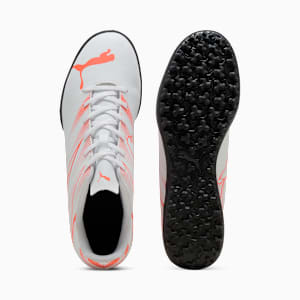 メンズ アタッカント TT サッカー トレーニングシューズ, PUMA White-Glowing Red, extralarge-JPN