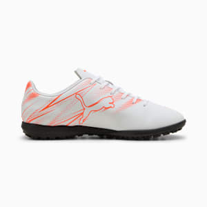 メンズ アタッカント TT サッカー トレーニングシューズ, PUMA White-Glowing Red, extralarge-JPN