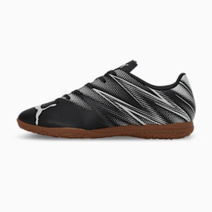 ATTACANTO Men's Indoor Court Shoes, PUMA Black-Silver Mist, extralarge-IND