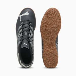 Tacos de futbol ATTACANTO IT, PUMA Black-Silver Mist, extralarge