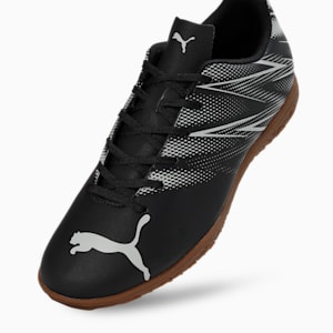 ATTACANTO Men's Indoor Court Shoes, PUMA Black-Silver Mist, extralarge-IND