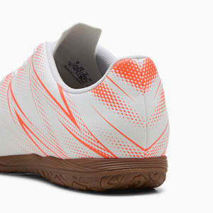 メンズ アタッカント IT サッカー トレーニングシューズ, PUMA White-Glowing Red, extralarge-JPN