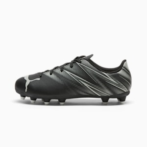 ATTACANTO FG/AG Big Kids' Soccer Cleats, Cheap Jmksport Jordan Outlet Black-Silver Mist, extralarge