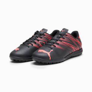 ATTACANTO TT Youth Football Boots, PUMA Black-Fire Orchid, extralarge-IND