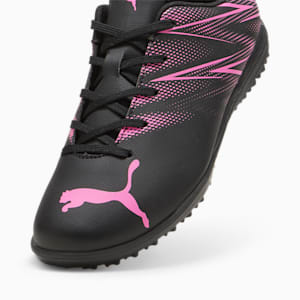 ATTACANTO TT Youth Football Boots, PUMA Black-Poison Pink, extralarge-IND