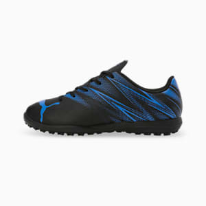 ATTACANTO TT Youth Football Boots, PUMA Black-Bluemazing, extralarge-IND
