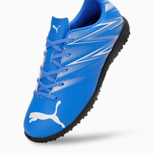 ATTACANTO TT Youth Football Boots, Bluemazing-PUMA White, extralarge-IND