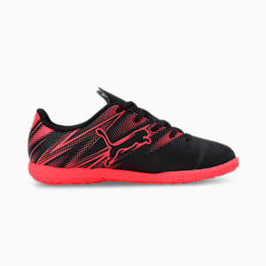 ATTACANTO IT Youth Football Boots, PUMA Black-Fire Orchid, extralarge-IND