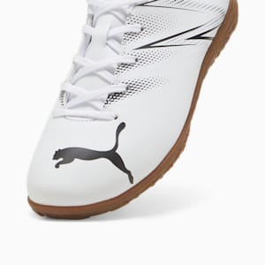 キッズ アタッカント IT サッカー トレーニングシューズ 17-24cm, PUMA White-PUMA Black, extralarge-JPN