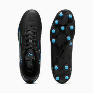 VITORIA FG/AG Men's Football Boots, PUMA Black-Luminous Blue, extralarge-IND