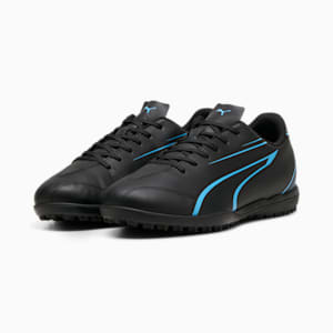 VITORIA TT Men's Football Boots, PUMA Black-Luminous Blue, extralarge-IND