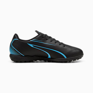 VITORIA TT Men's Football Boots, PUMA Black-Luminous Blue, extralarge-IND