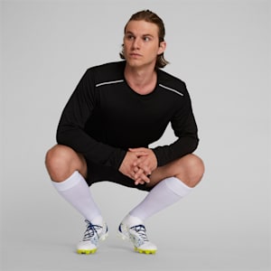PUMA x CHRISTIAN PULISIC ULTRA PRO FG/AG Men's Soccer Cleats, Clyde Royal-Lime Smash-PUMA White, extralarge