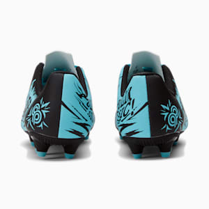 PUMA x CHRISTIAN PULISIC TACTO II Firm Ground/Artificial Ground Kids' Soccer Cleats, Hero Blue-PUMA Black, extralarge