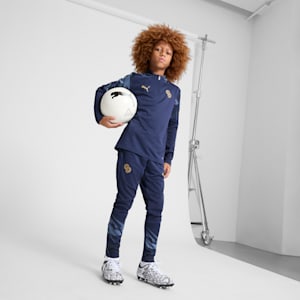 Tacos de fútbol juvenil PUMA x CHRISTIAN PULISIC TACTO II FG/AG, PUMA White-PUMA Black, extralarge