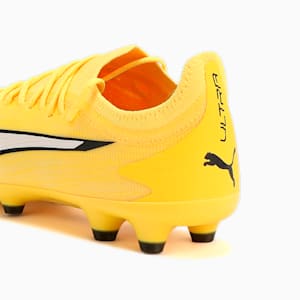 メンズ ウルトラ アルティメット HG/AG サッカー スパイク, Yellow Blaze-PUMA White-PUMA Black, extralarge-JPN