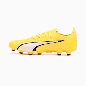 メンズ ウルトラ アルティメット HG/AG サッカー スパイク, Yellow Blaze-PUMA White-PUMA Black, extralarge-JPN