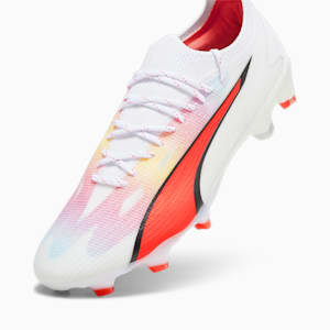 ULTRA ULTIMATE FG/AG Women's Football Boots, PUMA White-PUMA Black-Fire Orchid, extralarge-GBR