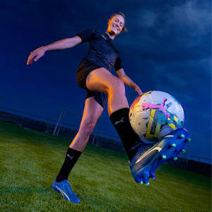ULTRA ULTIMATE FG/AG Women's Football Boots, Ultra Blue-PUMA White-Pro Green, extralarge-IND