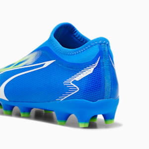 ULTRA MATCH LL FG/AG Youth Football Boots, Ultra Blue-PUMA White-Pro Green, extralarge-GBR