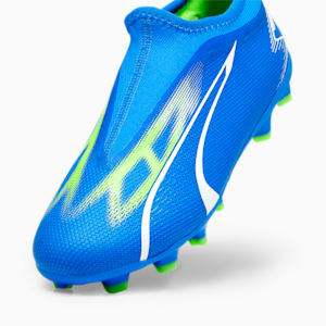 ULTRA MATCH LL FG/AG Youth Football Boots, Ultra Blue-PUMA White-Pro Green, extralarge-GBR