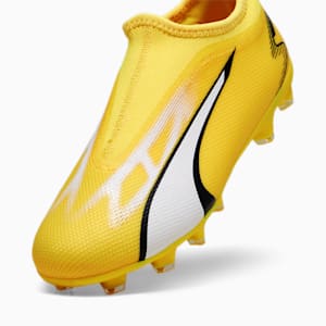 ULTRA MATCH LL FG/AG Youth Football Boots, Yellow Blaze-PUMA White-PUMA Black, extralarge-GBR