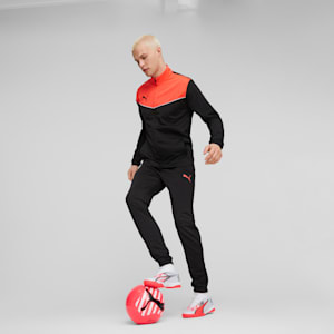 ULTRA MATCH TT Men's Soccer Cleats, PUMA White-PUMA Black-Fire Orchid, extralarge