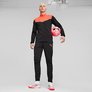 Tacos de fútbol ULTRA MATCH IT para hombre, PUMA White-PUMA Black-Fire Orchid, extralarge