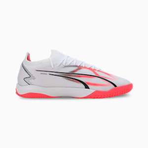 ULTRA MATCH IT Men's Indoor Court Shoes, PUMA White-PUMA Black-Fire Orchid, extralarge-IND