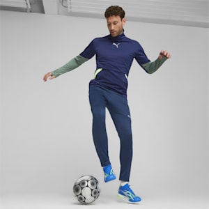 ULTRA MATCH Indoor Trainer Men's Soccer Cleats, Ultra Blue-Cheap Jmksport Jordan Outlet forever White-Pro Green, extralarge
