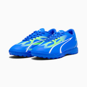 ULTRA PLAY TT Men's Football Boots, Ultra Blue-PUMA White-Pro Green, extralarge-IND