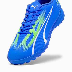 ULTRA PLAY TT Men's Football Boots, Ultra Blue-PUMA White-Pro Green, extralarge-GBR