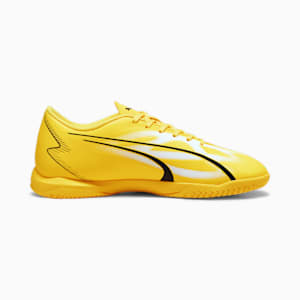 ULTRA PLAY IT Men's Football Boots, Yellow Blaze-PUMA White-PUMA Black, extralarge-IND