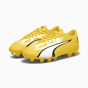 ULTRA PLAY FG/AG Youth Football Boots, Yellow Blaze-PUMA White-PUMA Black, extralarge-GBR