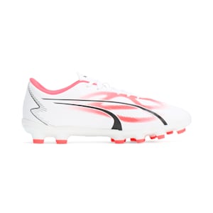 キッズ ウルトラ プレイ HG + MID サッカー スパイク 20-24.5cm, PUMA White-PUMA Black-Fire Orchid, extralarge-JPN