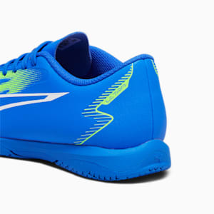 ULTRA PLAY IT Youth Football Boots, Ultra Blue-PUMA White-Pro Green, extralarge-IND