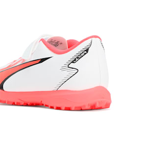 キッズ ウルトラ プレイ TT V サッカー トレーニング シューズ 17-24.5cm, PUMA White-PUMA Black-Fire Orchid, extralarge-JPN