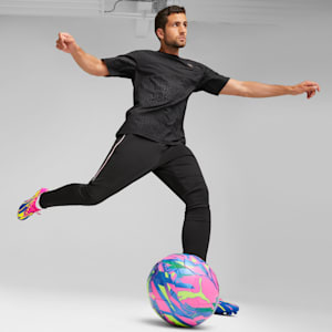 ULTRA ULTIMATE ENERGY FG/AG Football Boots, Luminous Pink-Ultra Blue-Yellow Alert, extralarge-GBR