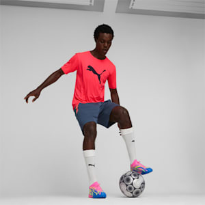 ULTRA MATCH ENERGY TT Football Boots, Luminous Pink-Yellow Alert-Ultra Blue, extralarge-GBR