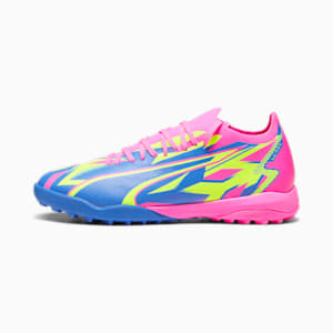 ULTRA MATCH ENERGY TT Football Boots, Luminous Pink-Yellow Alert-Ultra Blue, extralarge-GBR