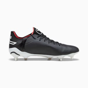 KING ULTIMATE MxSG Football Boots, PUMA Black-PUMA White-Fire Orchid, extralarge-GBR