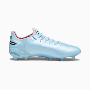 Chaussures de soccer avec crampons KING ULTIMATE FG/AG, Silver Sky-PUMA Black-Fire Orchid, extralarge