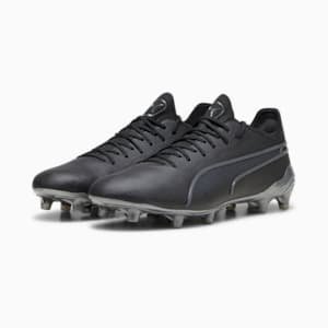 ユニセックス プーマ キング アルティメット FG/AG サッカー スパイク, PUMA Black-Asphalt, extralarge-JPN