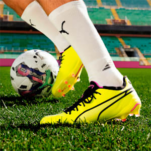 KING ULTIMATE FG/AG Men's Soccer Cleats, slip on-sneakers med tigermärke, extralarge