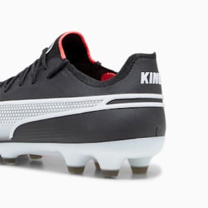 メンズ プーマ キング アルティメット HG/AG サッカー スパイク, PUMA Black-PUMA White-Fire Orchid, extralarge-JPN
